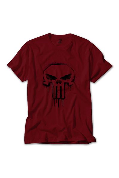 Z zepplin Κόκκινο T-Shirt Punisher Spray Paint