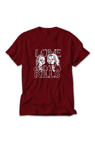 Z zepplin Κόκκινο T-shirt Chucky Love Kills