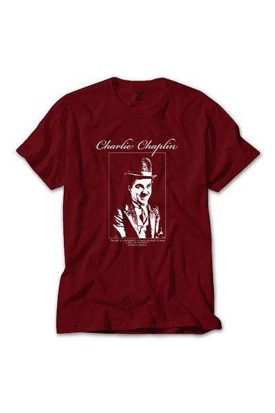 Z zepplin Charlie Chaplin Quotes Κόκκινο T-Shirt