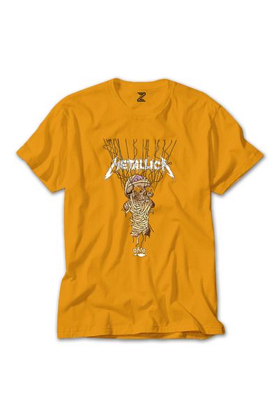 Z zepplin Metallica One - Κίτρινο T-Shirt