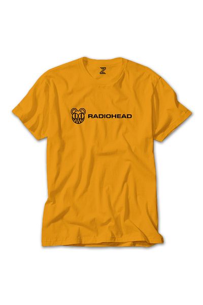 Z zepplin Κίτρινο μπλουζάκι με λογότυπο Radiohead