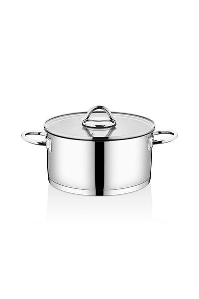 FALEZ Star 24 Cm Deep Steel Pot