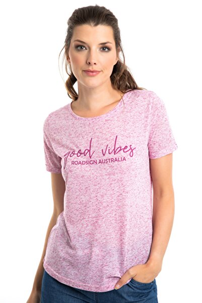 Roadsign Australia T-Shirt - Rosa - Regular Fit