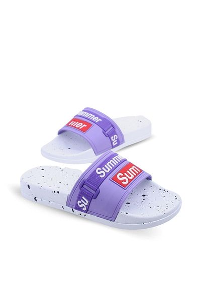 GEZER 12564 Papuci de zi cu zi pentru femei, anti-alunecare, pentru plajă, piscină, baie