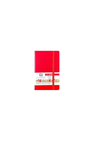 Alex Schoeller 9x14 Art Collection Red 140 gr 80 Sheets Alx-9260