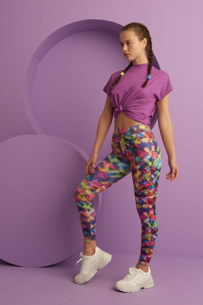 Fashiontayt Дамски спортен чорапогащник