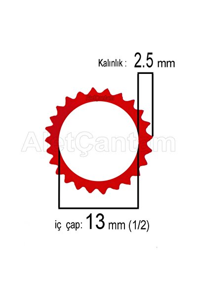 ALETÇANTAM 30mt Bahçe Hortumu 1/2 Silikonlu Yumuşak Hortum