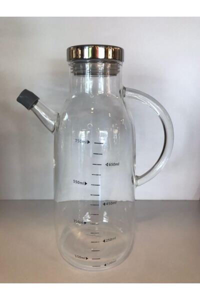 ACAR Decohome Metal Kapaklı Cam Yağlık 750 ml