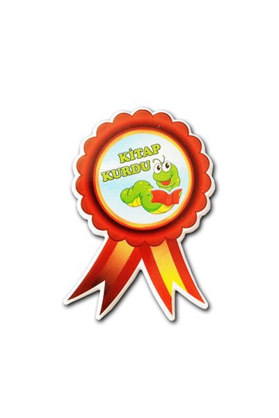 Hediye Panayırı 10 Pieces I'm Reading Copyboard Embossed PVC Label Sticker
