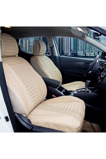 DNCTUNING مجموعة غطاء مقعد السيارة الأمامي/الخلفي من الجلد الفاخر Nissan Skystar