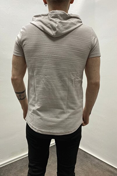 İnsane Minds Ανδρικό μπλουζάκι με κουκούλα στενή εφαρμογή