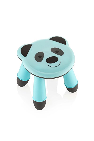 HOMENIVA Panda Çocuk Taburesi - Mavi
