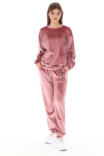 İkmal Stoned Powder Crew Neck Suit