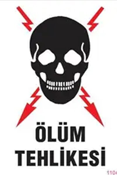Smartad Death Threat 25X35Cm Pvc