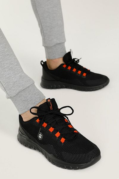 lumberjack SHOE COUNTRY Lumberjack Black Orange Weasley Men's Comfort Shoes