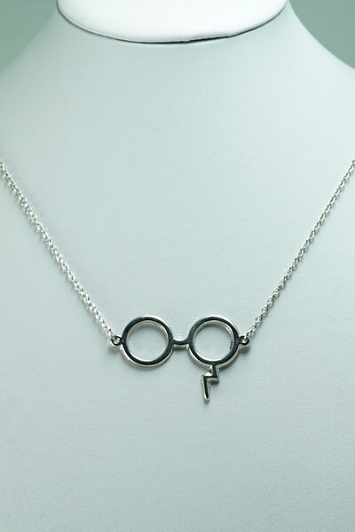 ORKO TAKI Harry Potter Gözlük Kolye