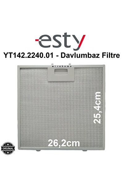Esty 2240 60lık Davlumbaz Aspiratör Filtre
