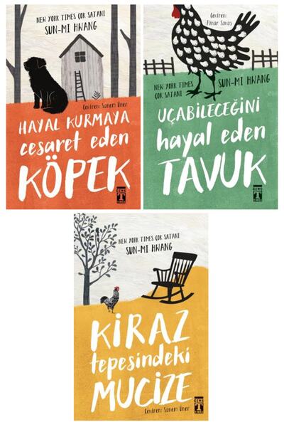 Genç Timaş Sun-mi Hwang 3 Kitap Set / Hayal Kurmaya Cesaret Eden Köpek - Uçab...