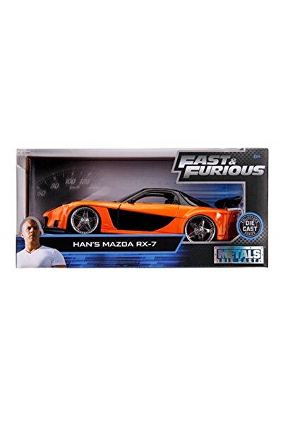 Jada , 253203058, Hızlı Ve Öfkeli Fast & Furious Mazda Rx-7 1:24, Lisanslı, S...