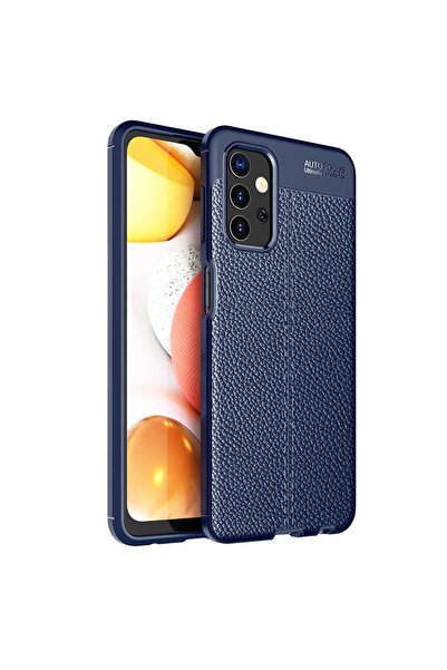 Nevarium Samsung Galaxy A23 4g Kılıf Deri Dokulu Silikon