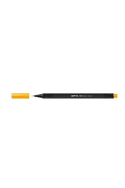 Gıpta ' Fineliner Pen 0.4 Mm-krtn Box-triangle-neon Orange