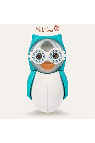 Flipper Blue Hygienic Toothbrush - Storage Container with Hourglass