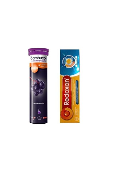 Sambucol Plus Efervesan 15 Tablet + Redoxon 3 Pack Effective 15 Efervesan Tablet