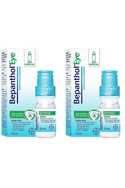 Bepanthol Eye Göz Damlası 10 Ml 2 Adet