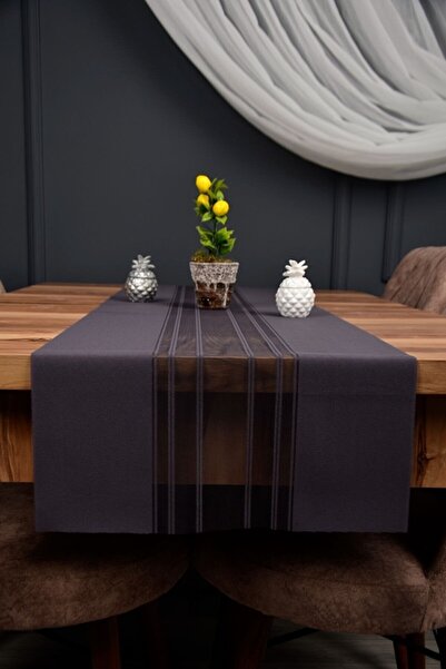 GC Dark Grey Anthracite Laser Cutting Modern Runner 40 X 140