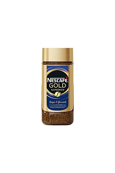 Nescafe Nescafé Gold Decaf Kavanoz Kafeinsiz Kahve 100 gr