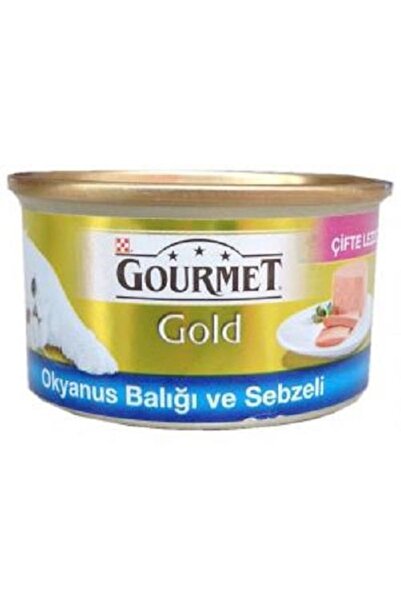 Gourmet Okyanus Balığı Ve Sebzeli Kedi Konservesi 24 Adet
