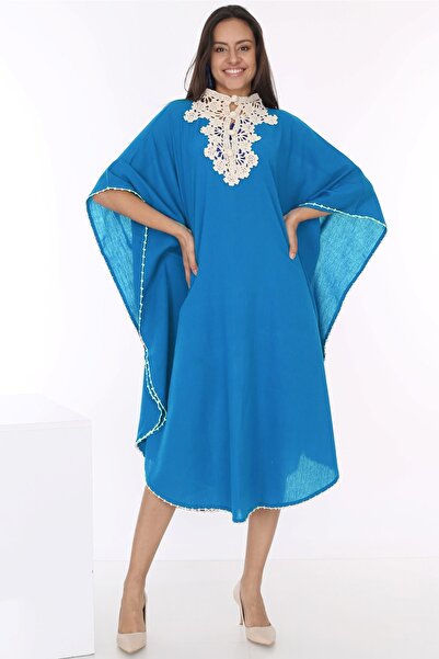 Ersperto Autentična haljina sa Čipka kragnama