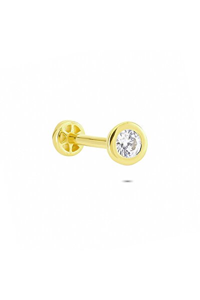 Glorria Altın Tektaş Tragus Piercing