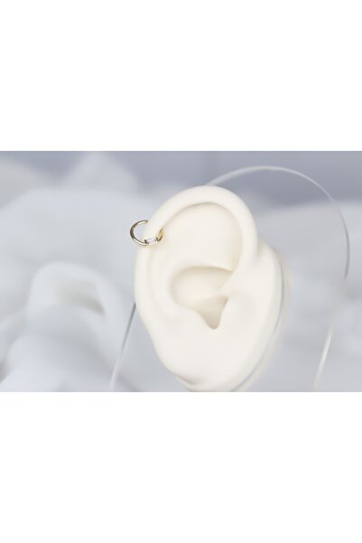 Glorria Altın Geometrik Halka Piercing