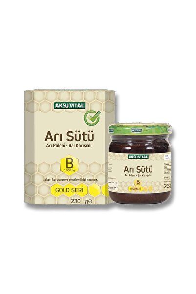 Aksu Vital Arı Sütü Polen & Bal Karışımı (7000 Mg) 220 Gr