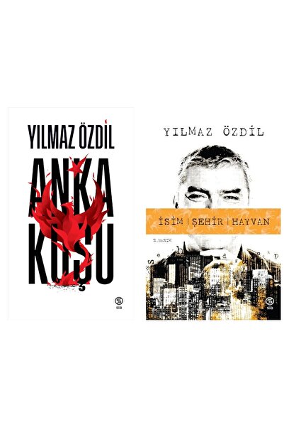 Sia Kitap Anka Kuşu + Isim Şehir Hayvan Yılmaz Özdil 2 Kitap