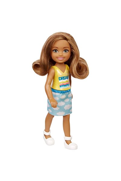 Barbie Aksesuarlı Chelsea Bebekler Bulutb Desenli Etekli Gxt36