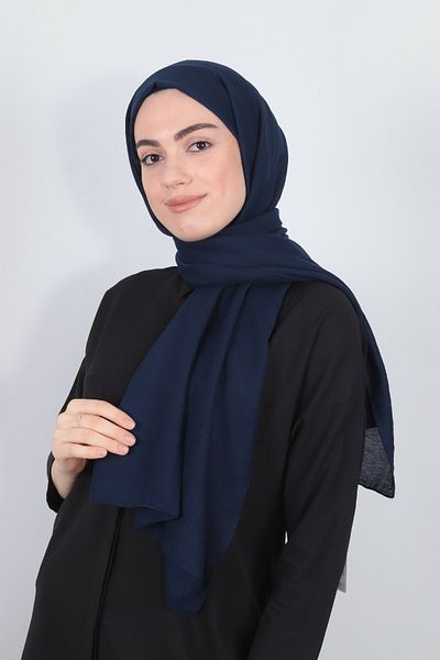 Harem Amor Navy Blue Shawl - Κασκόλ