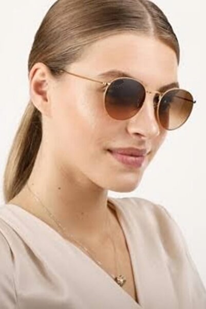 ModaLand Daisy Cool Gold Brown Unisex Güneş Gözlüğü