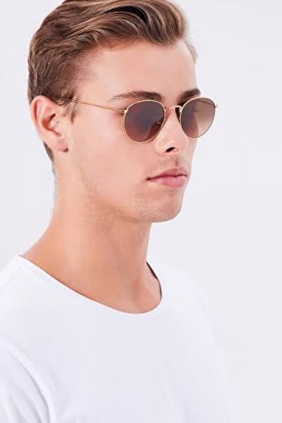 ModaLand Daisy Cool Gold Brown Unisex Güneş Gözlüğü