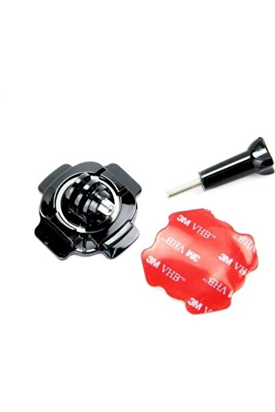 aksiyonbutik Gopro Uyumlu 360 Derece Dönebilen Kask Aparatı