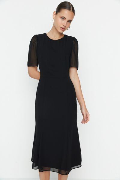 Trendyol Collection Dress - Black - A-line - Trendyol