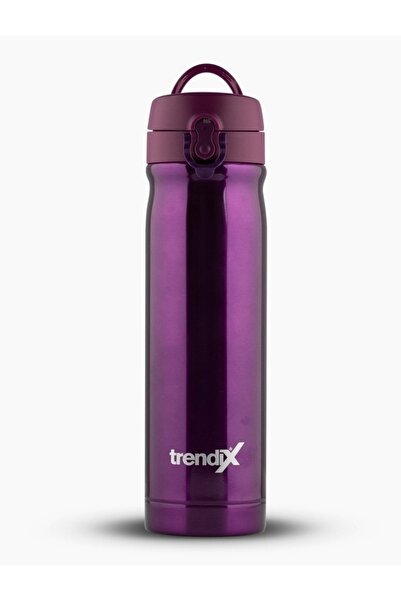 Trendix Steel Thermos Purple 500 Ml Hot Cold Holder / Steel Inner Flask