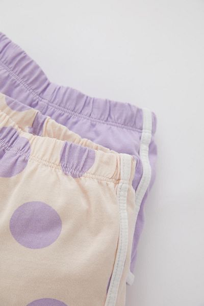 DeFacto Shorts - Lila - Mittlerer Bund