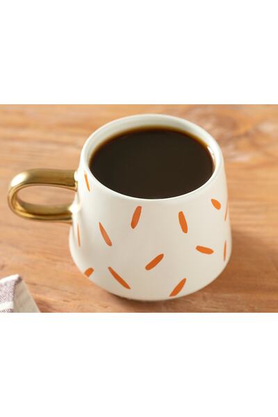 English Home Apaz Stoneware Kupa 350 Ml Turuncu