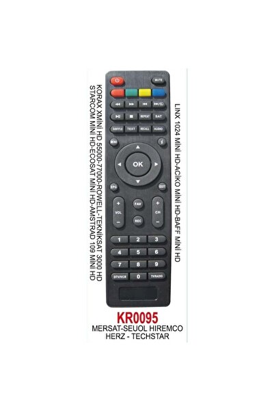 Swat Uydu Kumandası Hıremco Mersat Uydu Kumandası Kr0095