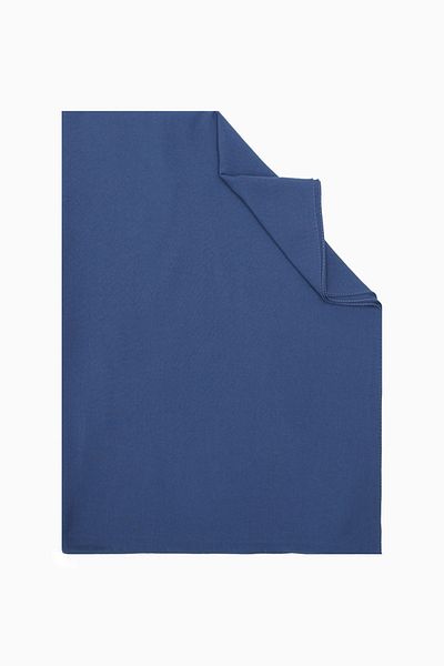 Larissa Scarf Five Scarf Cotton Jazz Shawl Blue