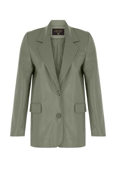 Quzu Blazer - Grün - Regular Fit