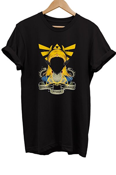 remonz تي شيرت Zelda مطبوع 100% قطن مقاس كبير تي شيرت مقاس كبير