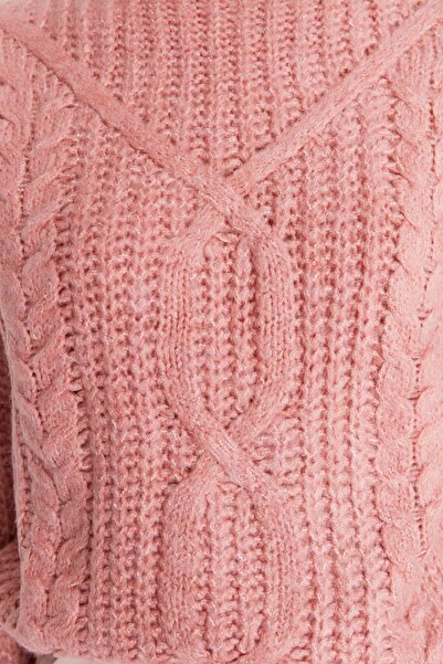 Trendyol Collection Wide Fit svetr s pudrovou texturou - Twoaw20Kz0171
